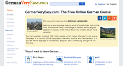 Desktop Screenshot of germanveryeasy.com