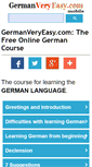 Mobile Screenshot of germanveryeasy.com